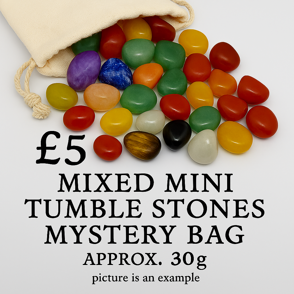 Mixed mini tumble stone mystery bag