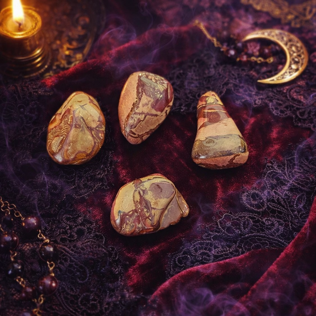 Autumn Leaf Jasper tumbles