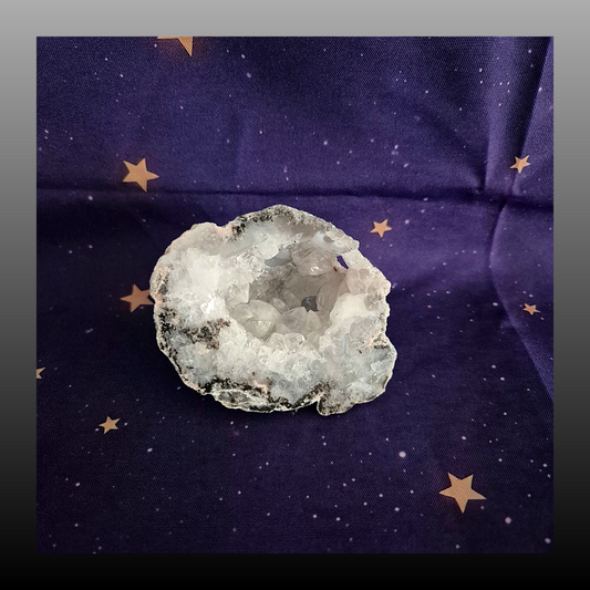 Quartz Geode Half