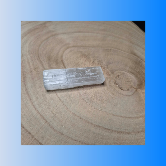 Natural Raw Selenite Crystal Chunk 34g