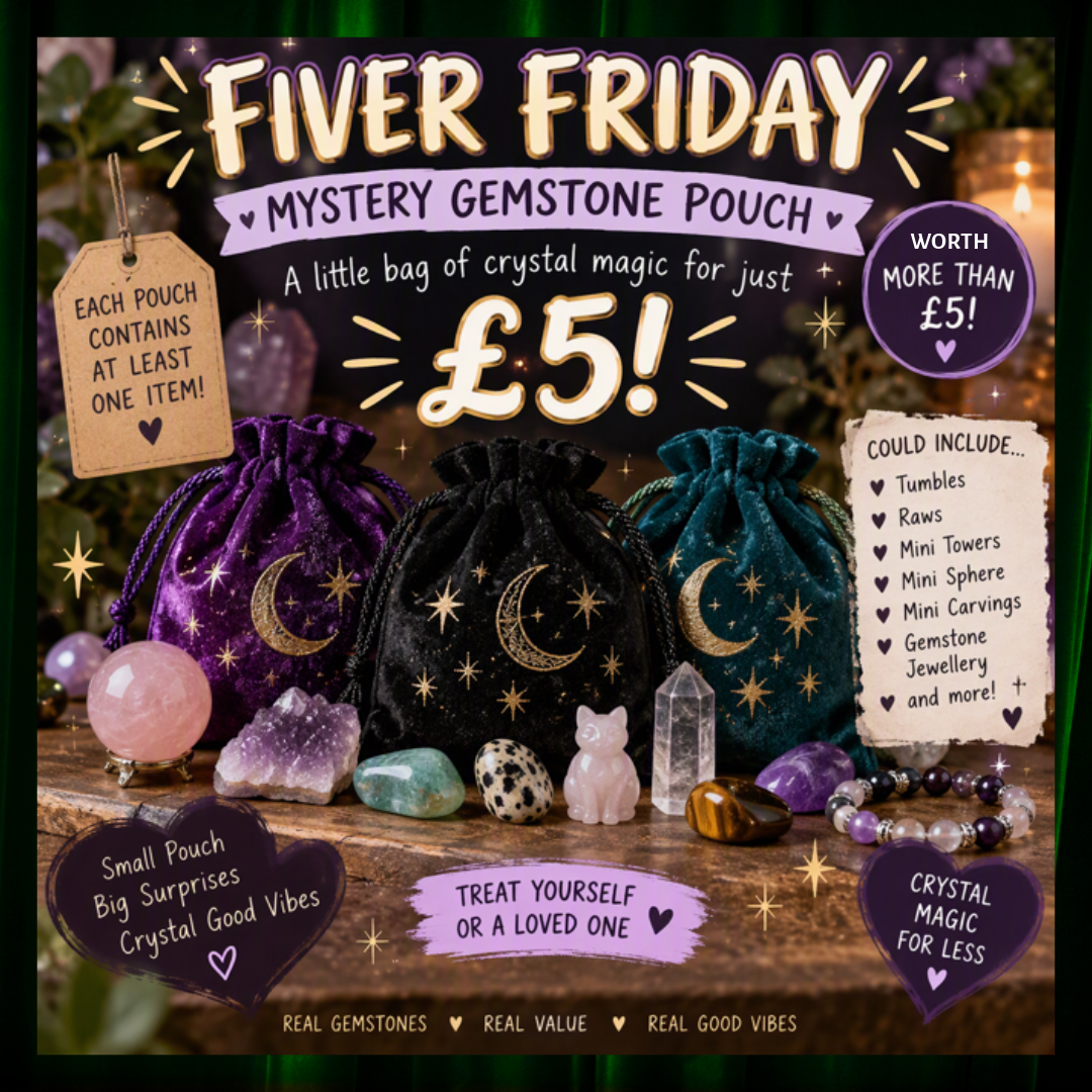 Fiver Friday Gemstone Mystery Pouch