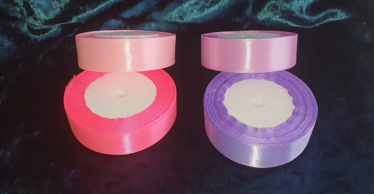 Wooden colour your own unicorn rainbow bow and clip holder with ribbon