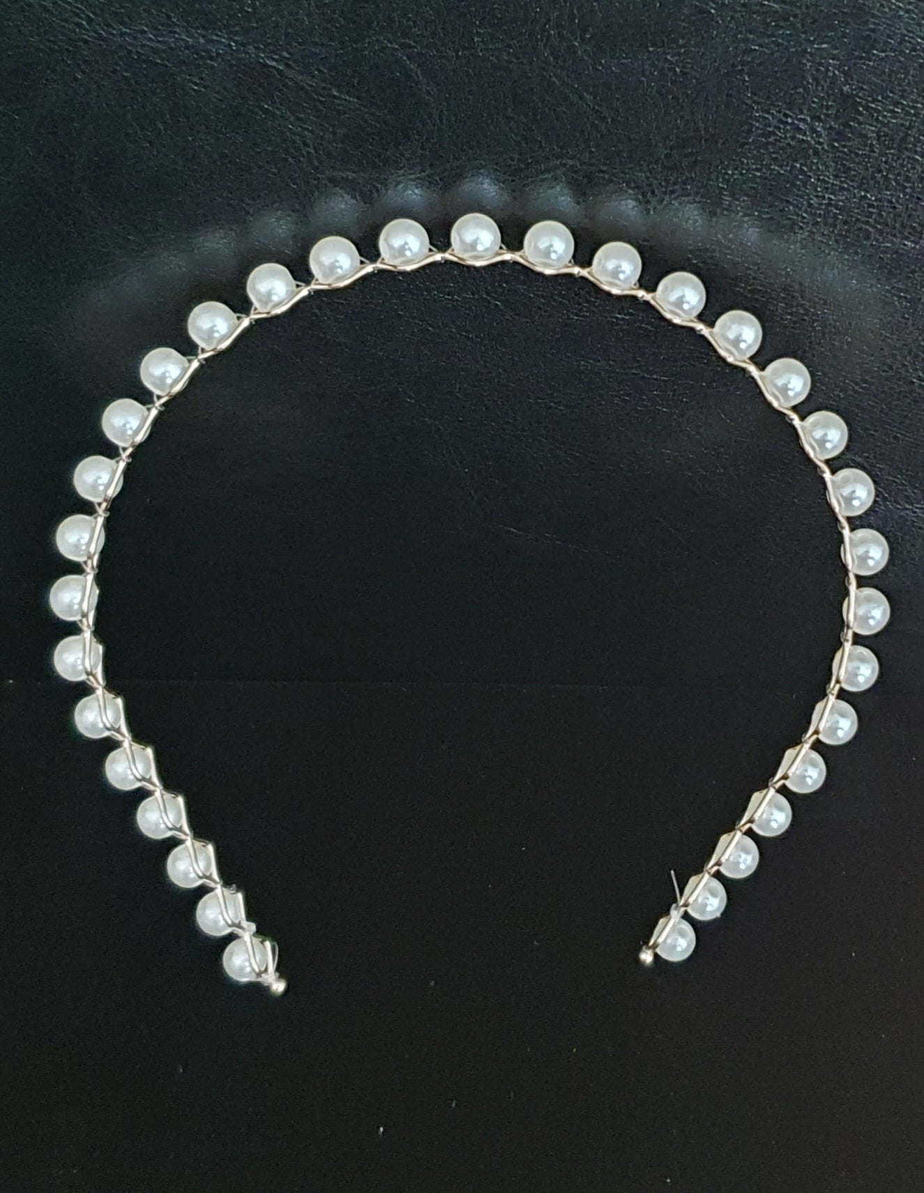 Pearl bead headband