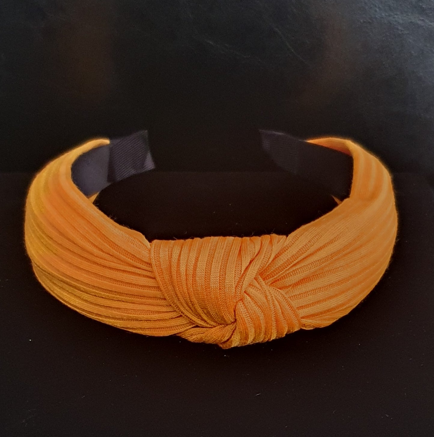 Material knot wide headband