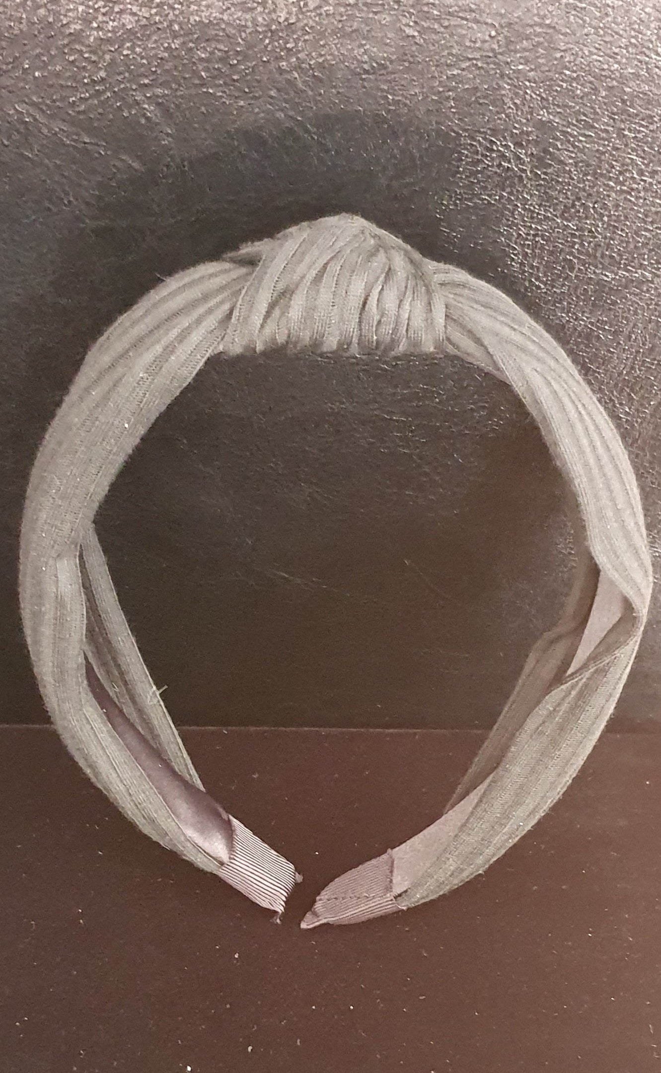 Material knot wide headband