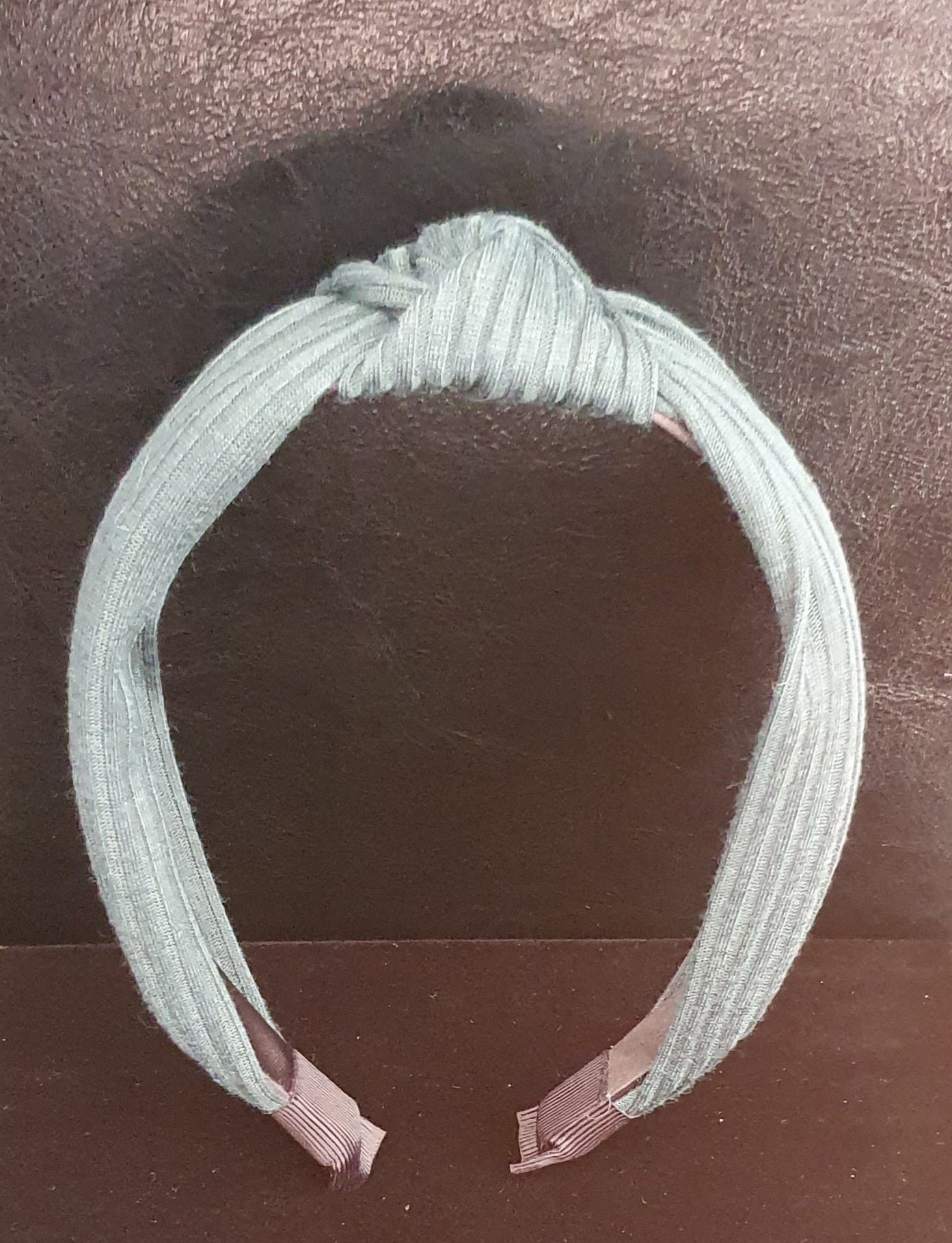 Material knot wide headband