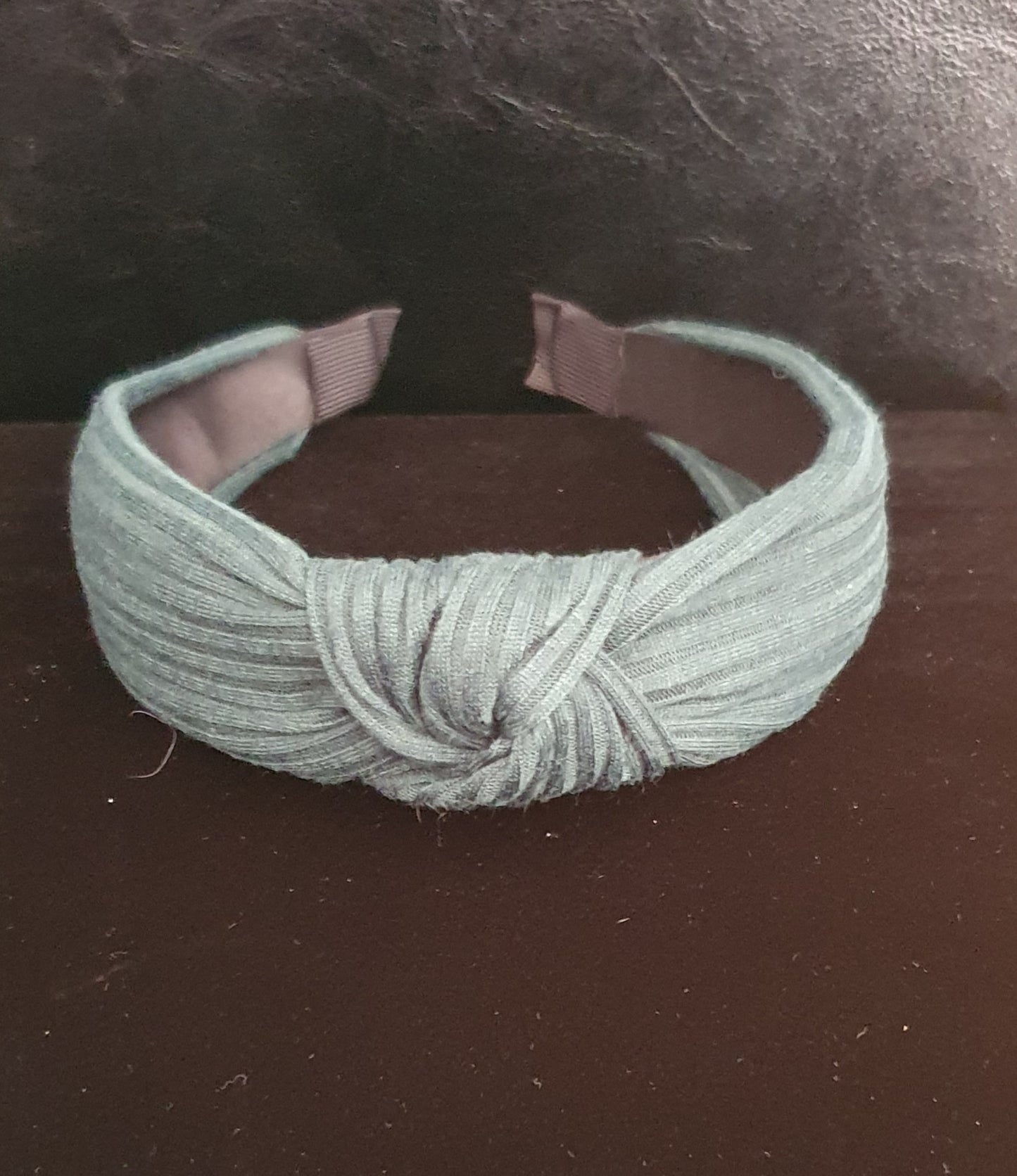 Material knot wide headband