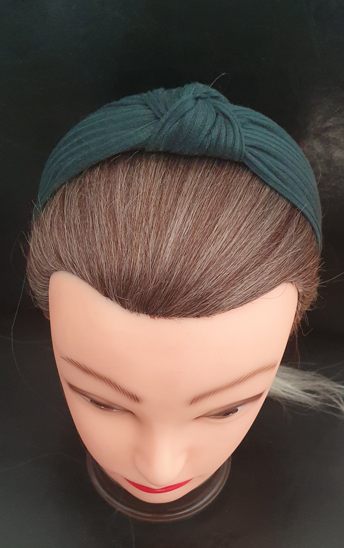 Material knot wide headband