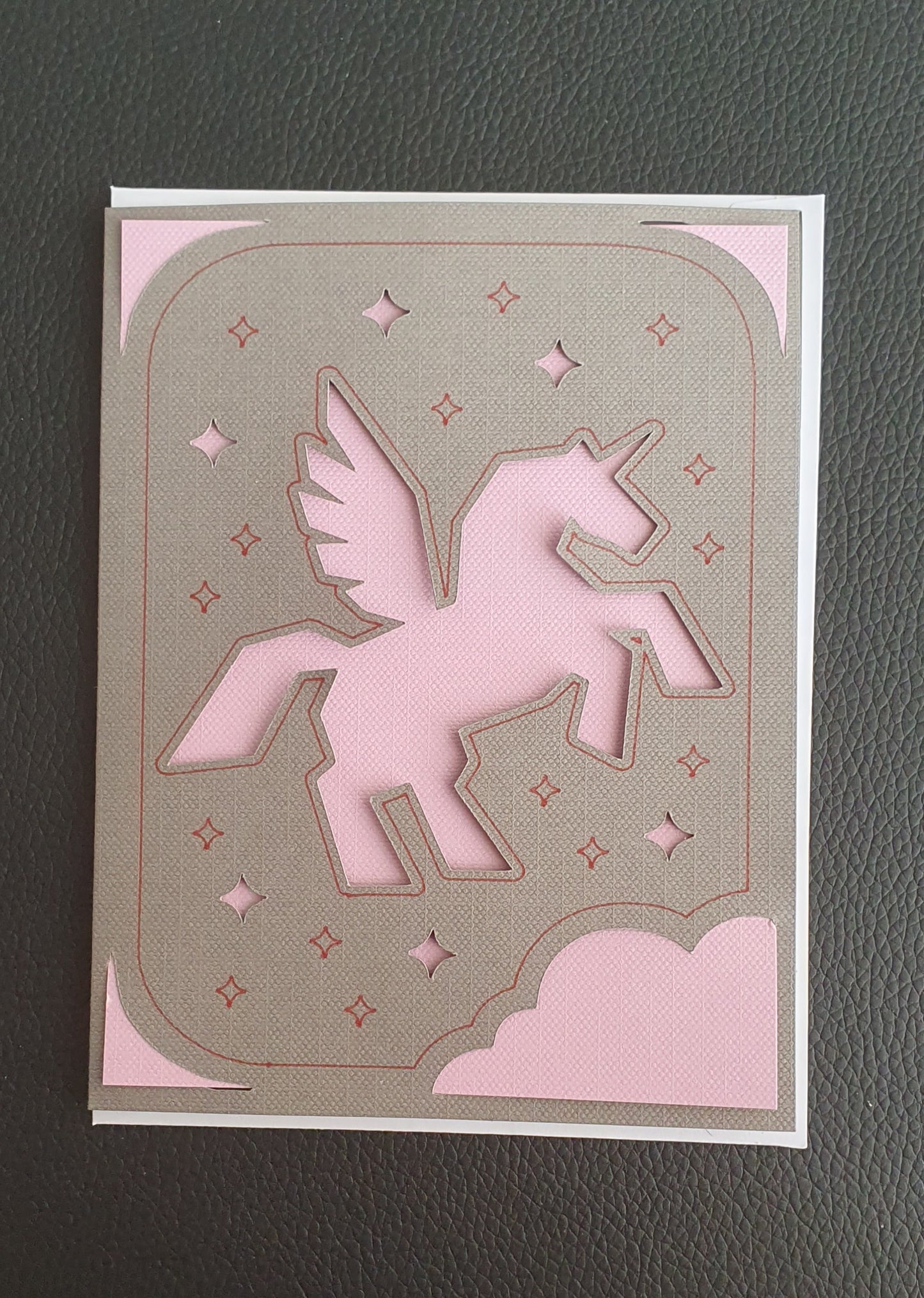 Unicorn occasion card