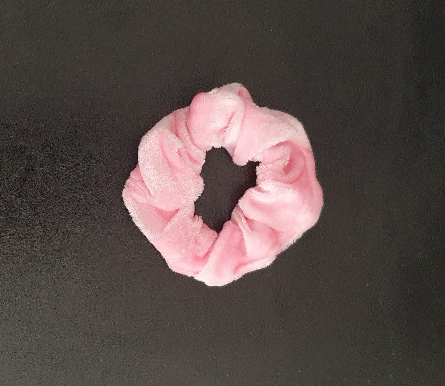 Velvet hair scrunchies