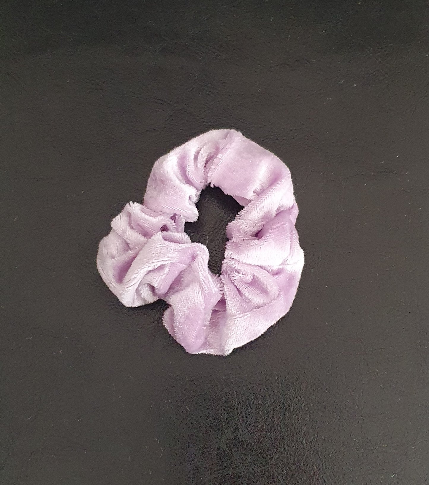 Velvet hair scrunchies