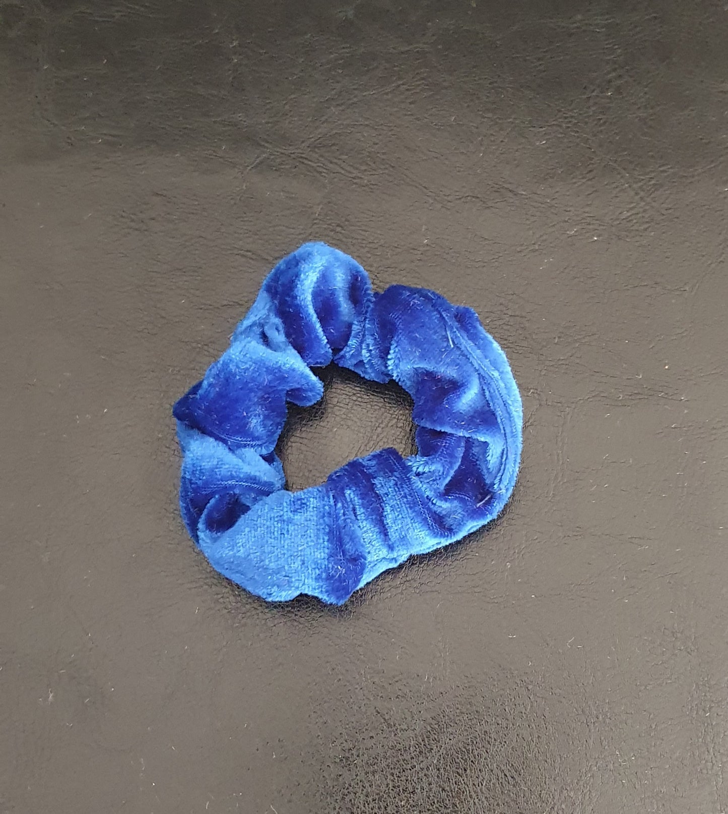 Velvet hair scrunchies