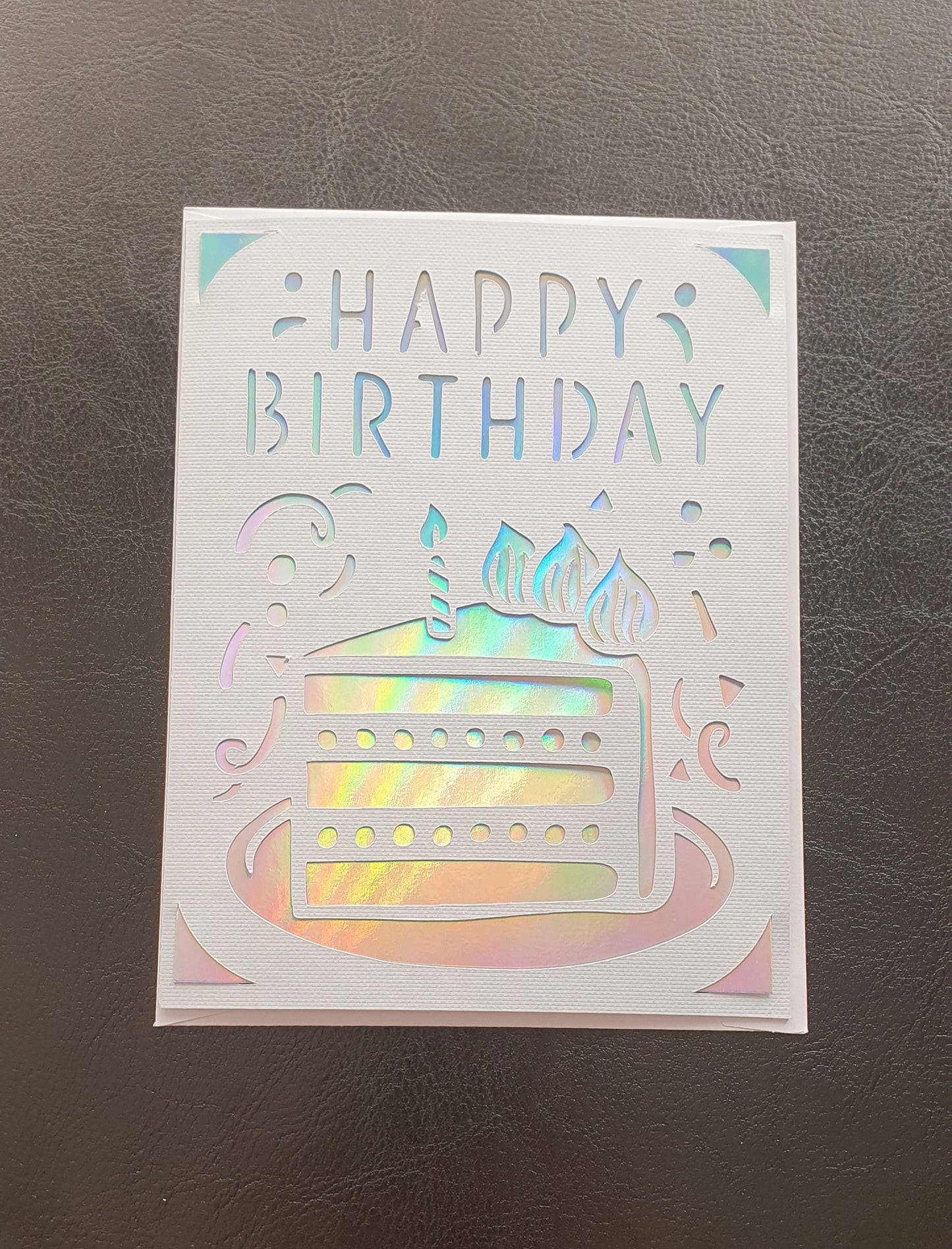 Happy Birthday Cake Card