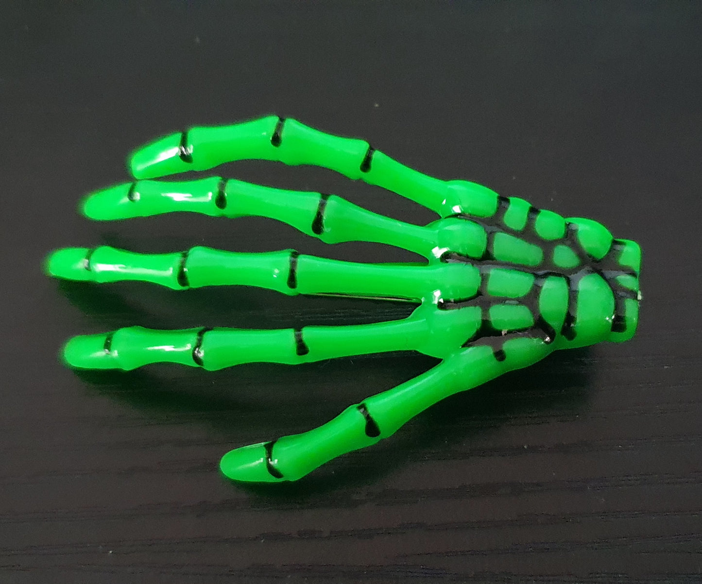 Skeleton Hand Bones Hair Clips