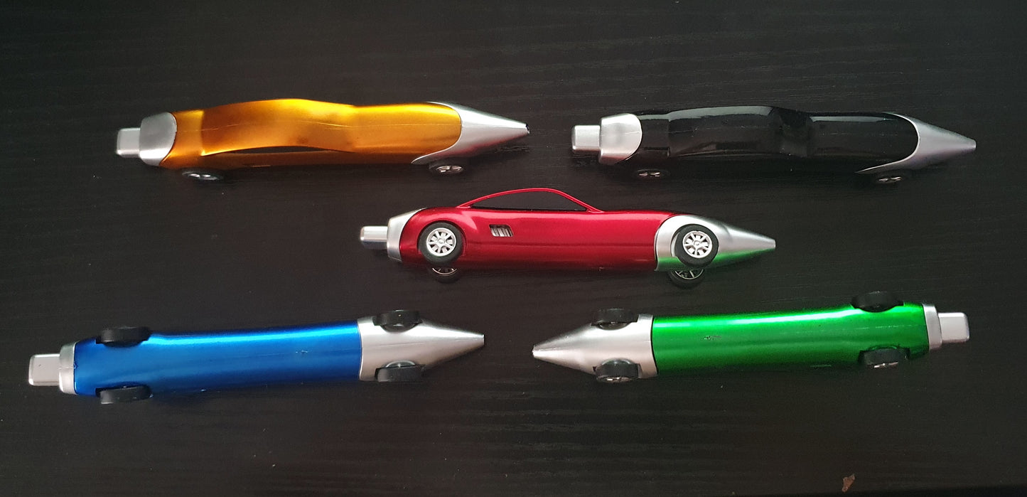 Novelty car shaped pen