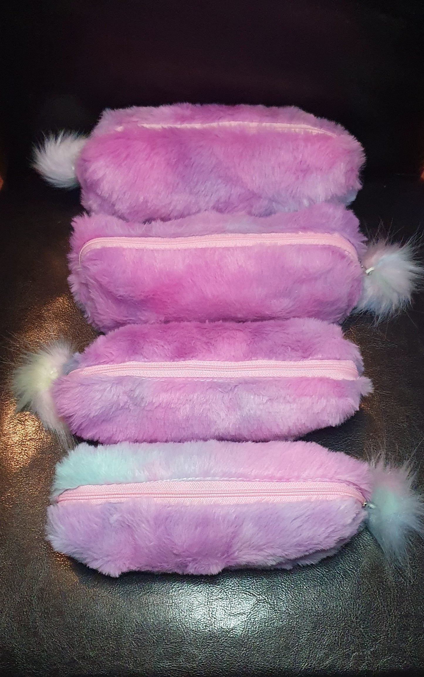 Fluffy pencil case