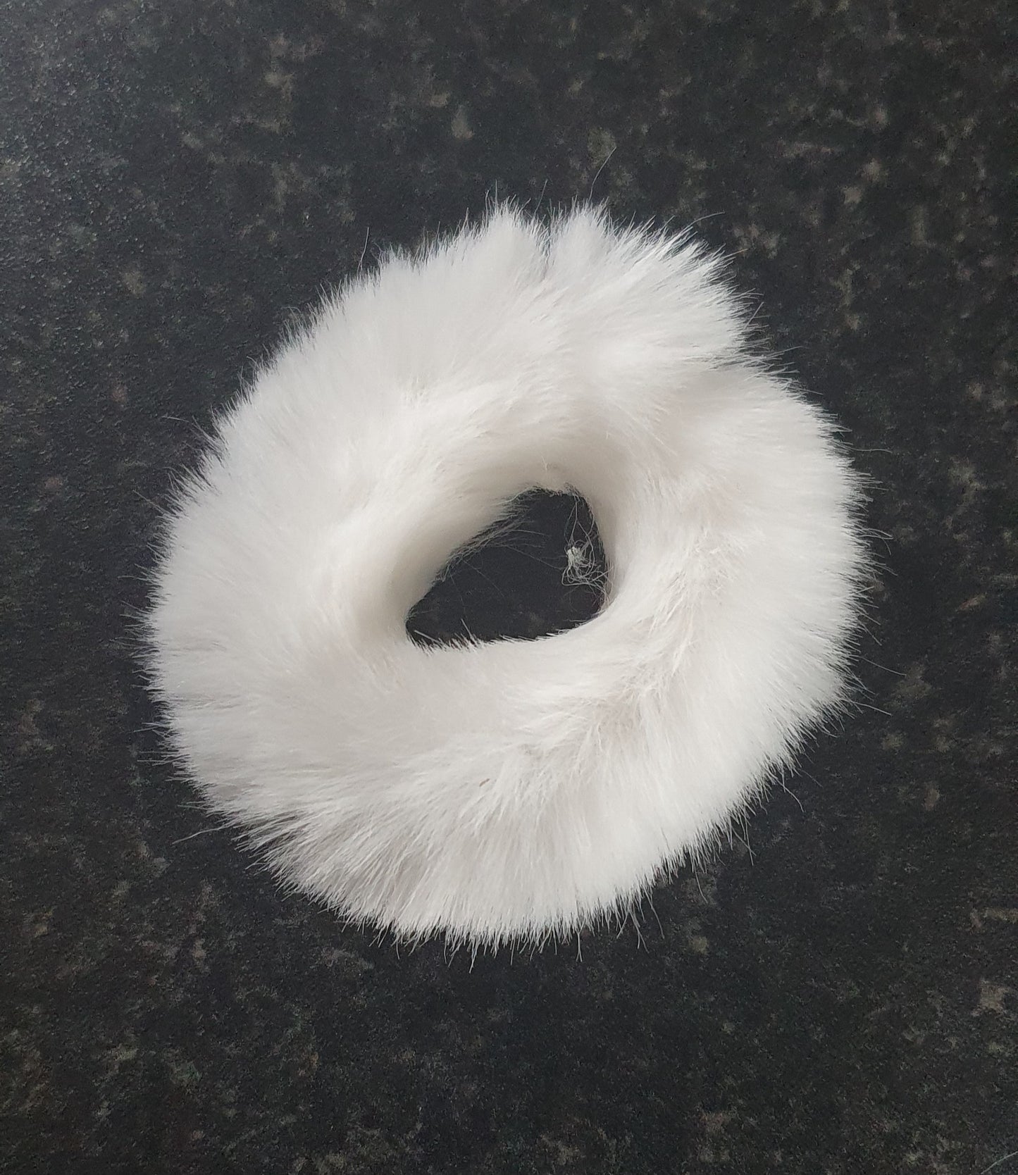 Fluffy mini hair scrunchie bobbles