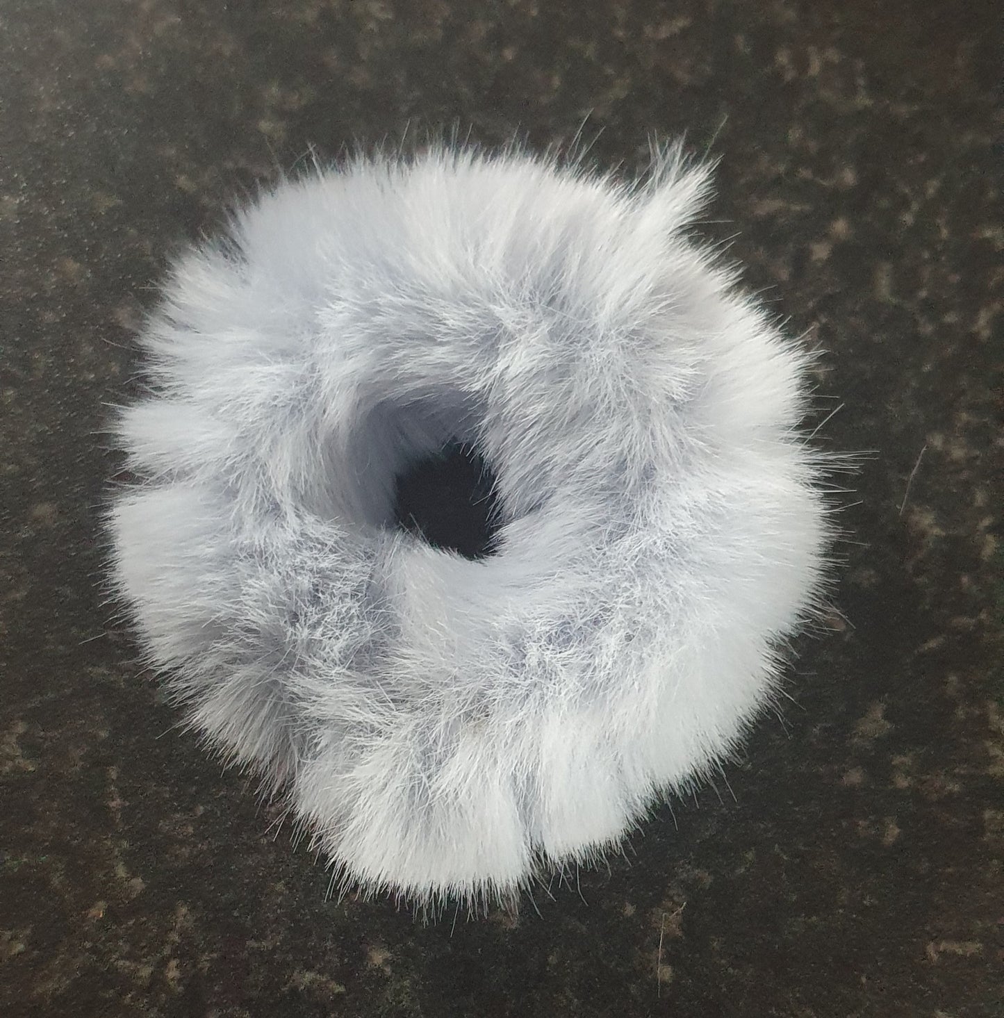 Fluffy mini hair scrunchie bobbles