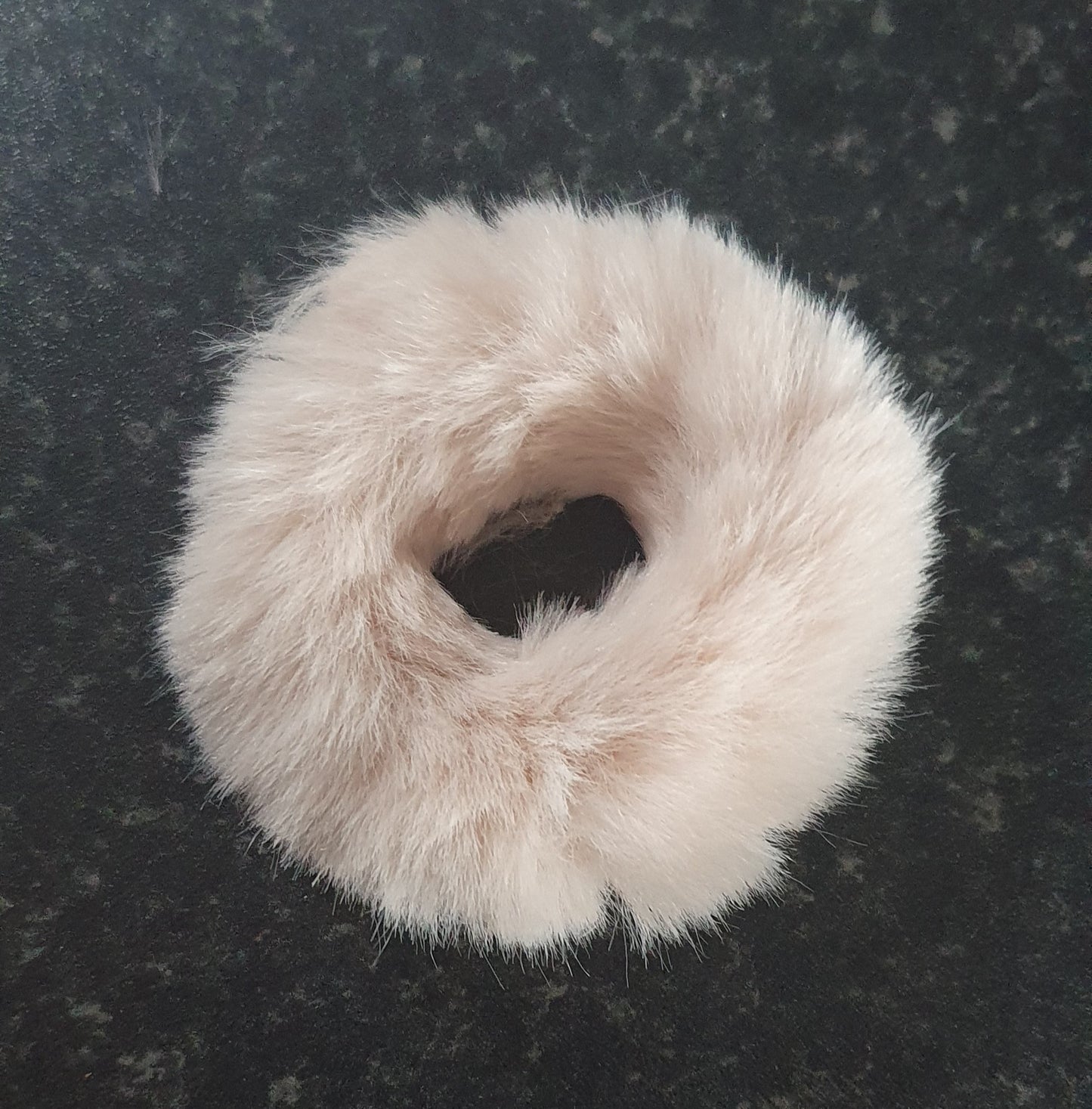 Fluffy mini hair scrunchie bobbles