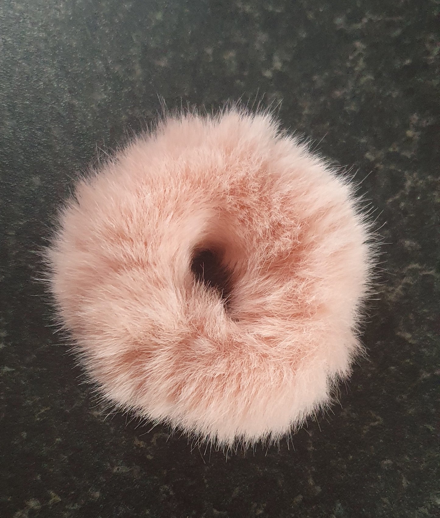 Fluffy mini hair scrunchie bobbles