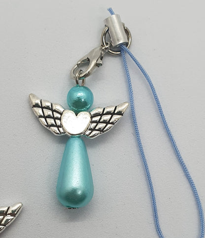Angel bag/key charms