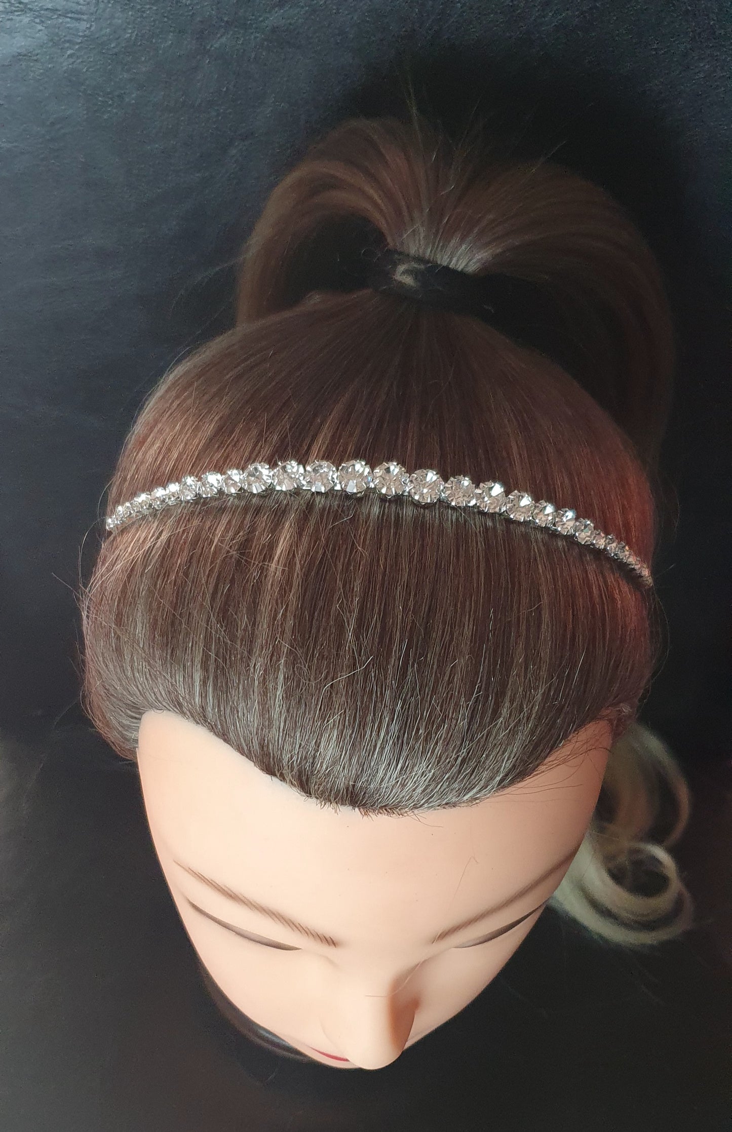 Crystal rhinestone headband for all occasions