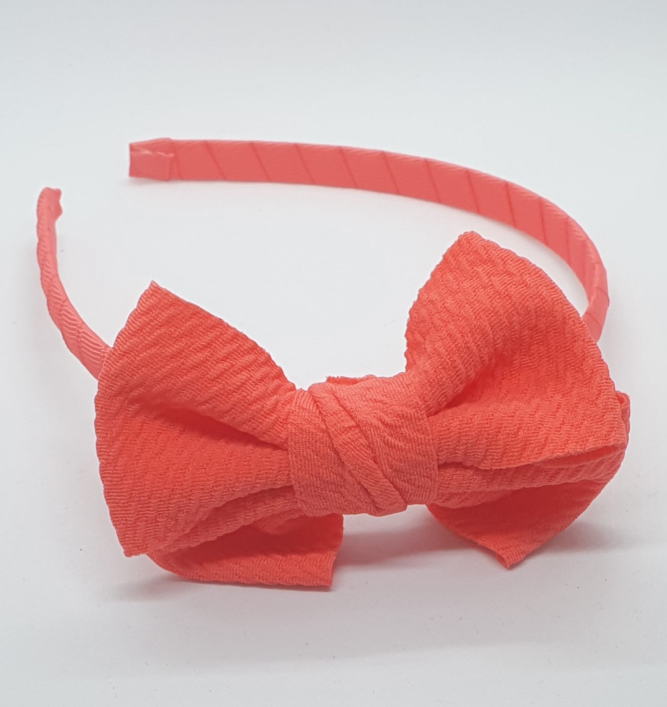 Material large bow headband