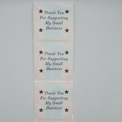 Star thank you for supporting my small business packaging thermal labels