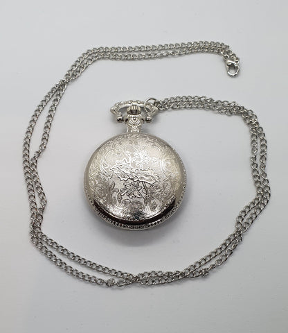 Train themed pocket watch