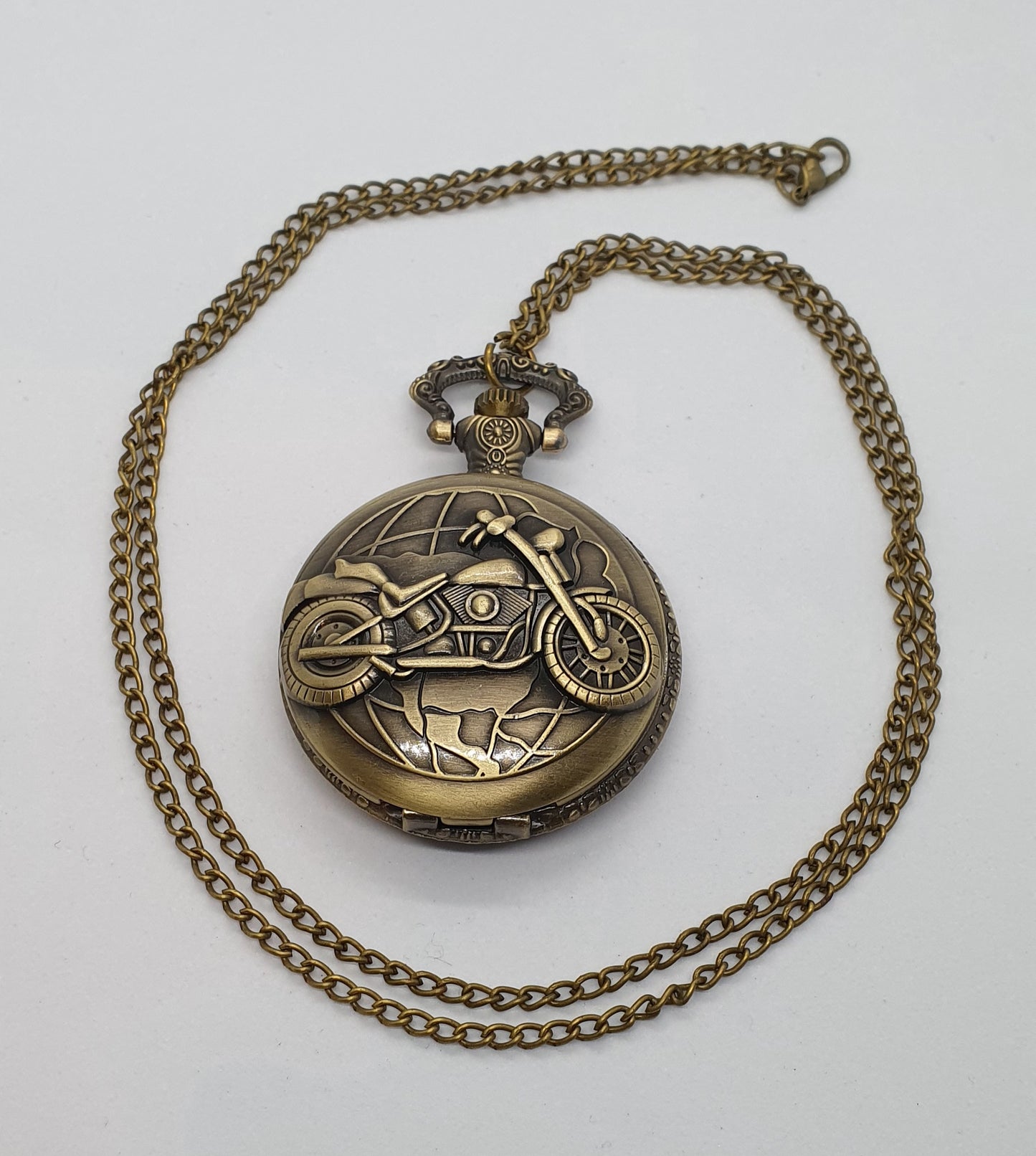 Motor Bike Pocket Watch