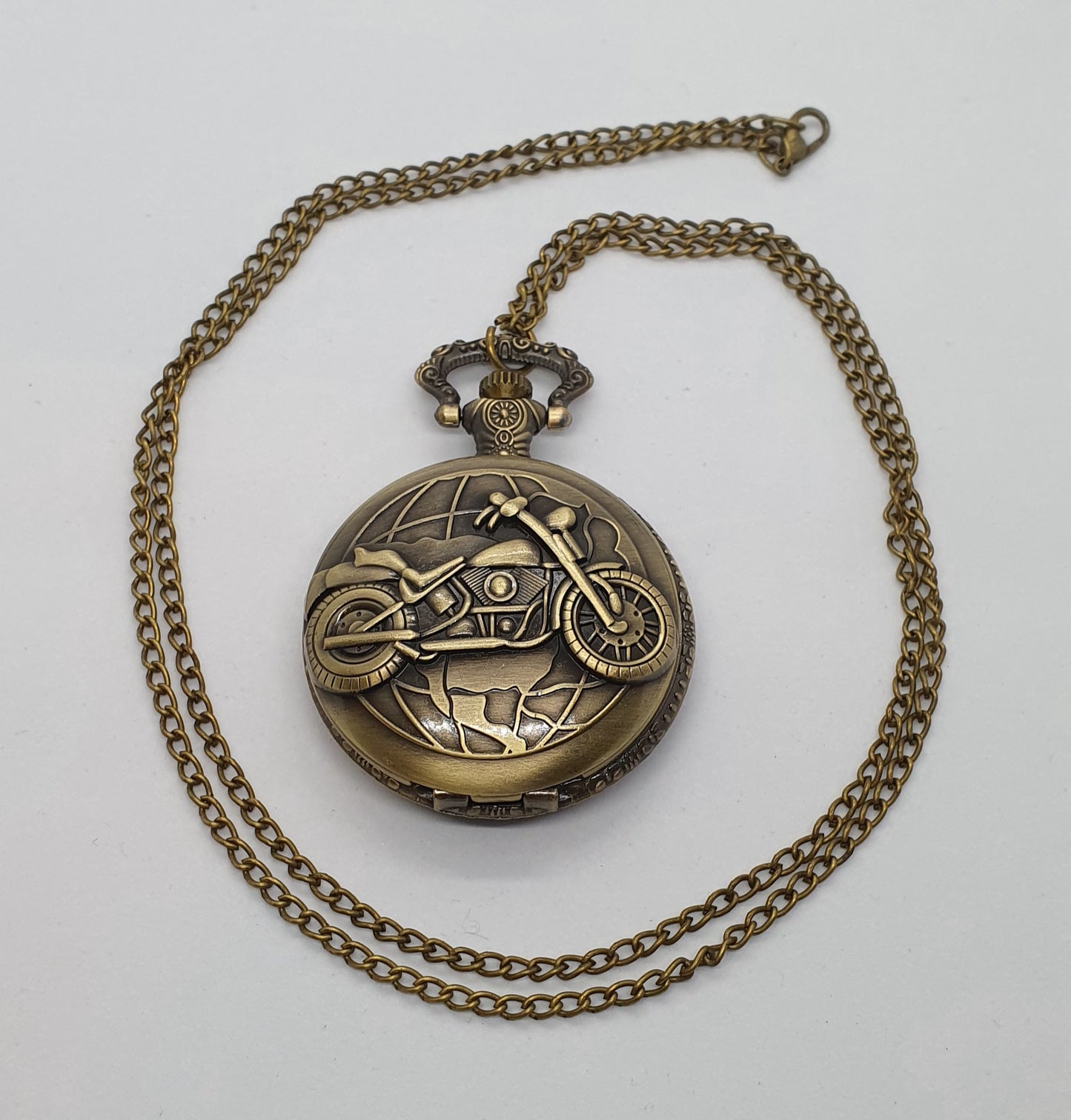 Motor Bike Pocket Watch