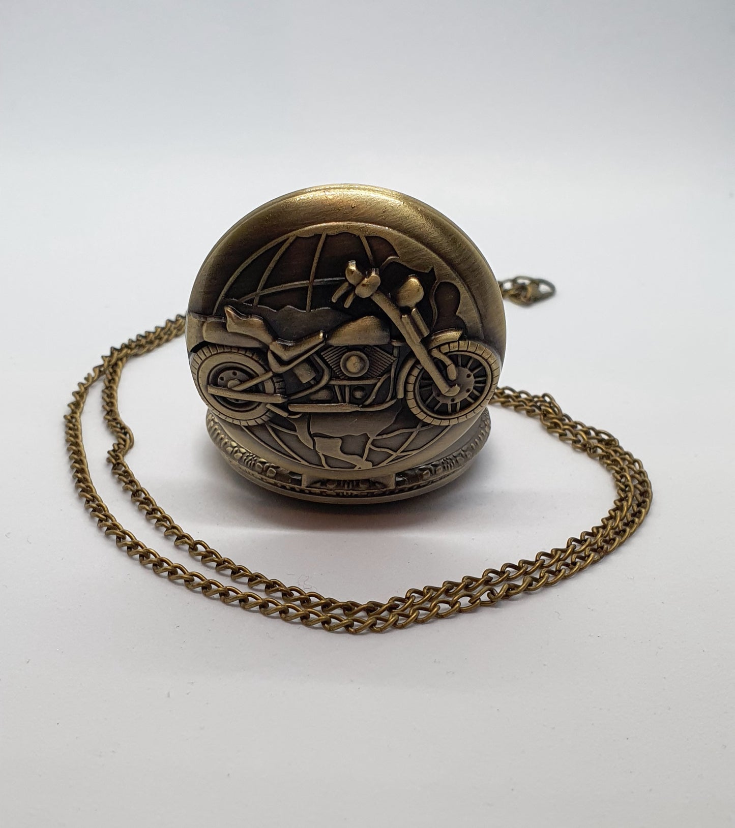 Motor Bike Pocket Watch