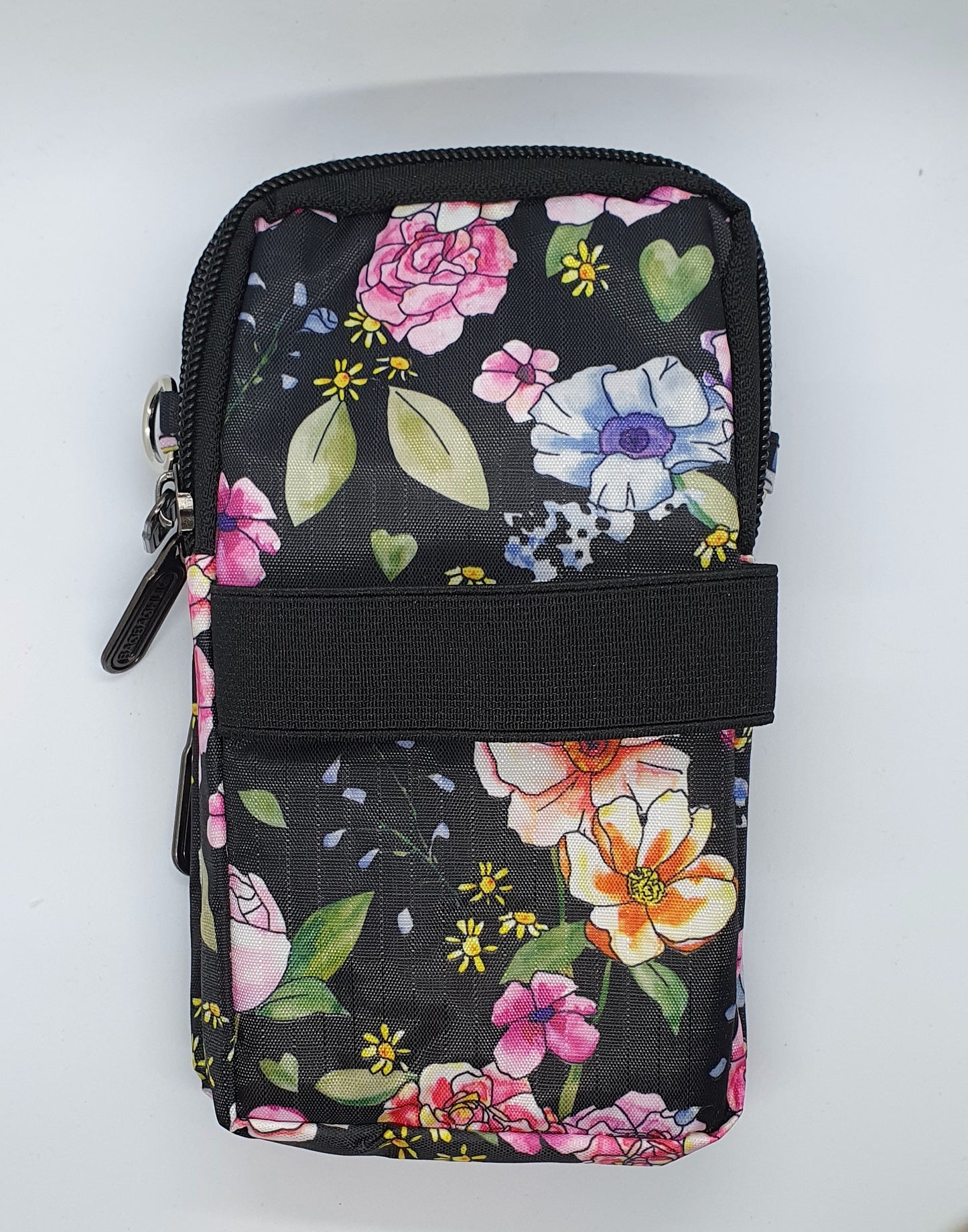 Floral Sports Phone Purse Casual Travel Outdoor Crossbody Arm Bag