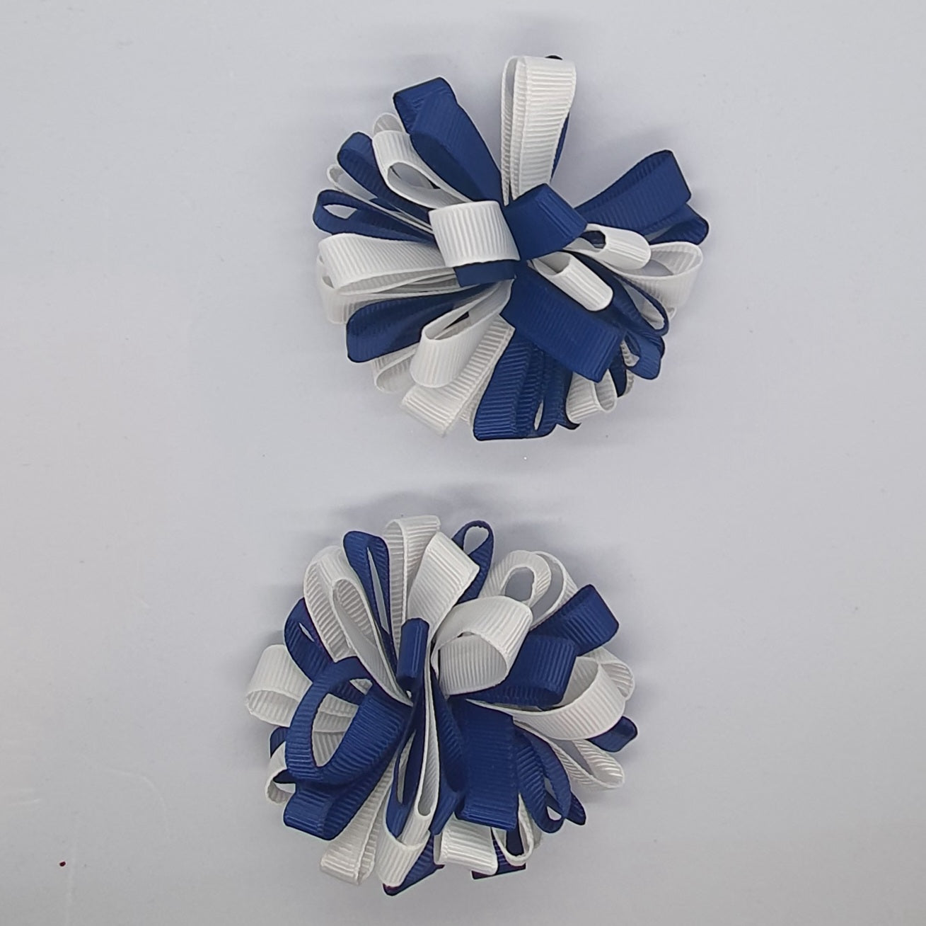 Ribbon Hydrangea Pom Pom Hair Clips Back To School Accessories