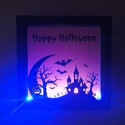 Happy Halloween Shadow box