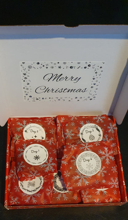 Twelve Days Of Christmas Advent Scrunchie Mystery Box Pre Order