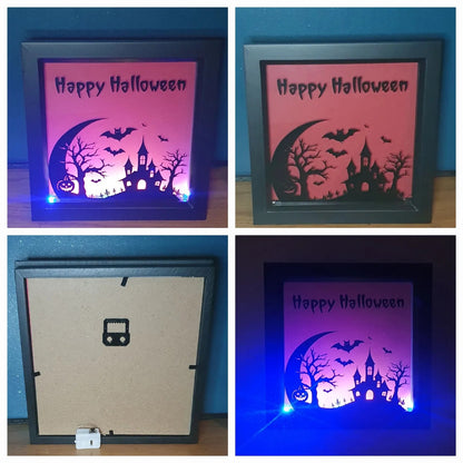 Happy Halloween Shadow box