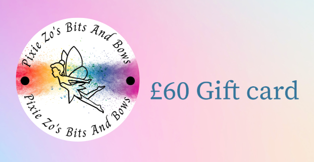 Pixie Zo's Bits And Bows Gift Cards