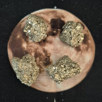 Natural Raw Pyrite Mineral Gemstone Chunks