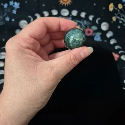 Moss Agate Mini Sphere