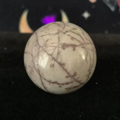 Small Grass Flower Jasper Sphere