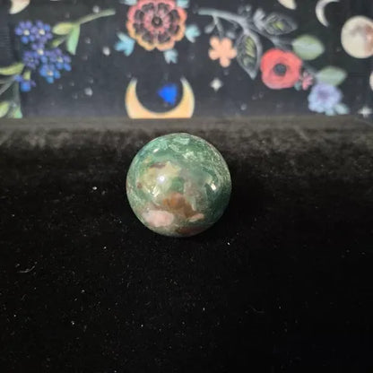 Moss Agate Mini Sphere