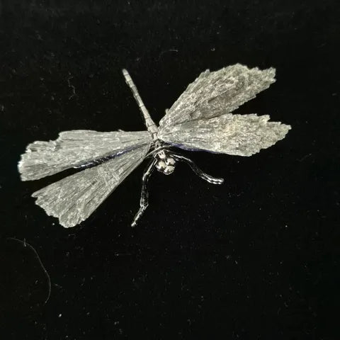 Black Tourmaline Dragonfly Sculpture