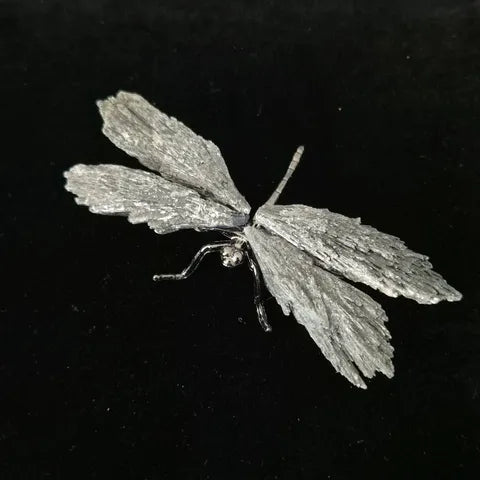 Black Tourmaline Dragonfly Sculpture