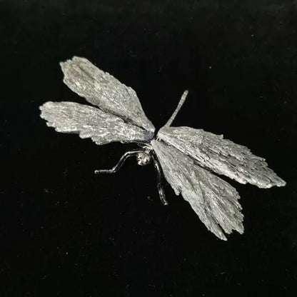 Black Tourmaline Dragonfly Sculpture