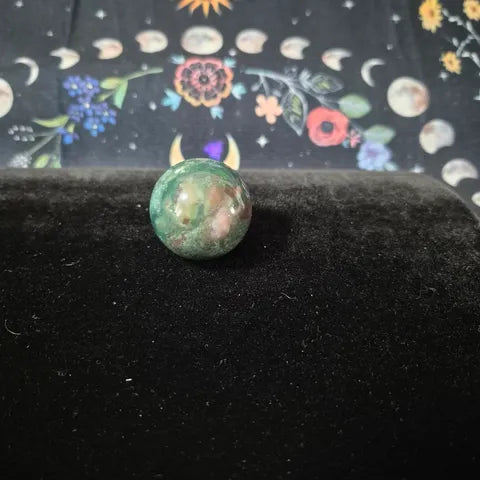 Moss Agate Mini Sphere