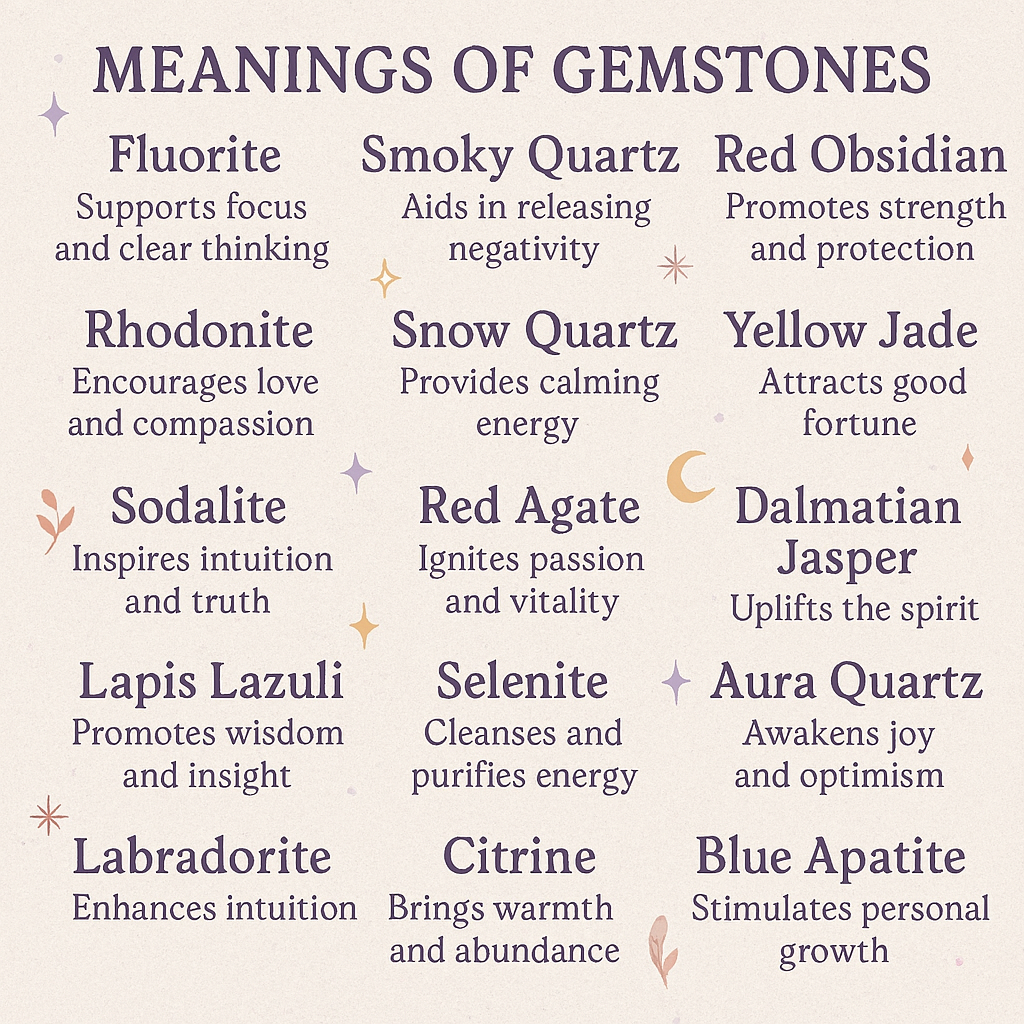 Many Blessings Crystal Heart Bowl 1 – Gemstones for Clarity, Calm, Love, Protection, Healing, Intuition, Strength, Grounding & Abundance