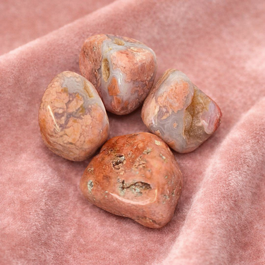 Sakura Agate Tumble Stones