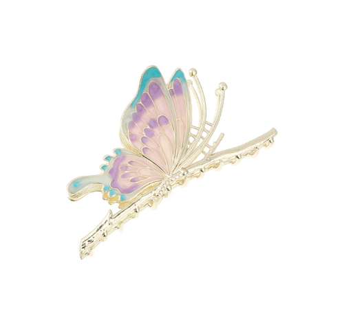 Pretty butterfly hair clip claw