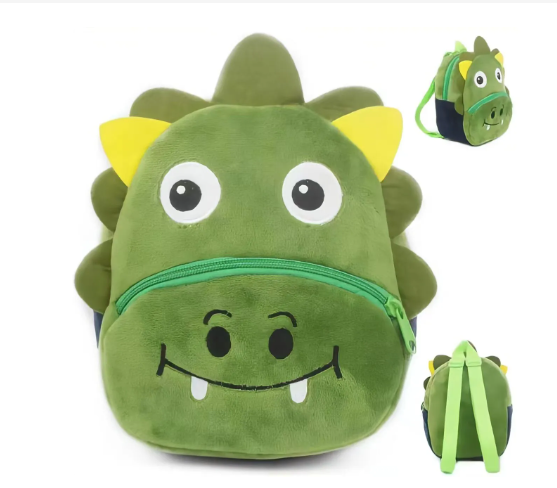 Dinosaur face mini back pack bag